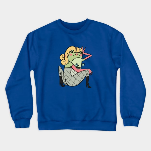 Fierce Crewneck Sweatshirt by Maxineart